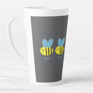 Bee Kind Gray Milchtasse