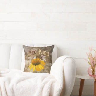 Bee Kind - Harmonische Natur Kissen