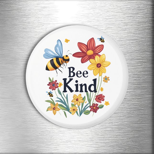 Bee Kind Kühlschrank Magnet (Von Creator hochgeladen)
