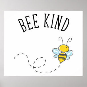 Bee Kind Poster