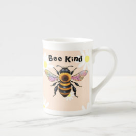 Bee Kind  Prozellantasse