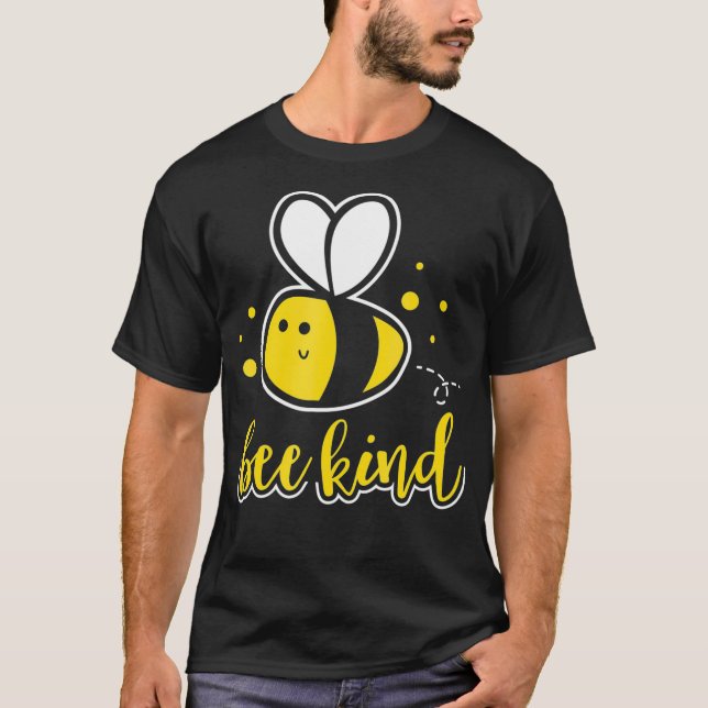Bee Kind TShirt Bumble Bee Kindness Teacher Gesche (Vorderseite)