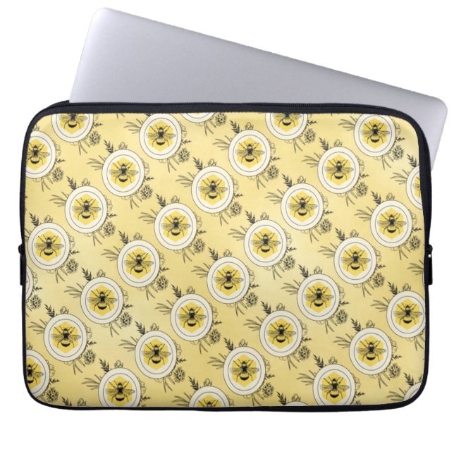 Bee Laptopschutzhülle (Vorderseite)