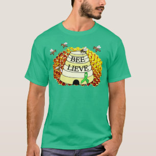Bee-Lieve Waben Lyme-Borreliose-Bewusstsein T-Shirt