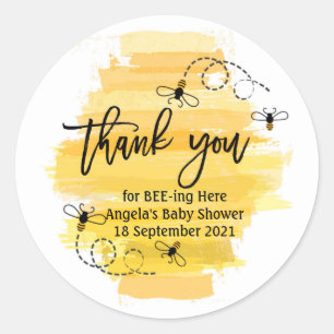 Bee Merci pour l'abeille ici merci Sticker