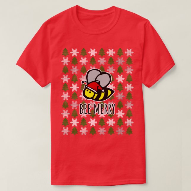 Bee Merry T-Shirt (Design vorne)