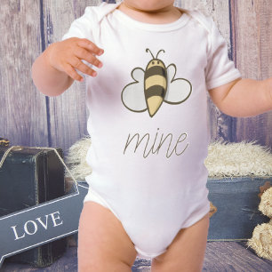 Bee Mine Baby Strampler