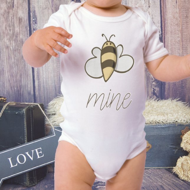Bee Mine Baby Strampler (Von Creator hochgeladen)