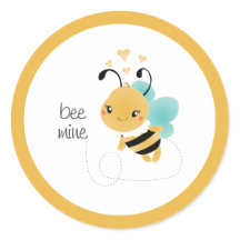 Bee Mine Bumblebee Yellow Black
