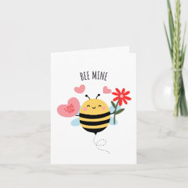 Bee Mine Greeting Card Karte