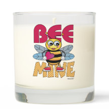 Bee Mine Scented Jar Candle