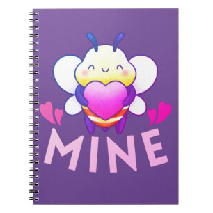 BEE MINE - SEI MEIN FUNNY VALENTINE TAG NOTIZBLOCK