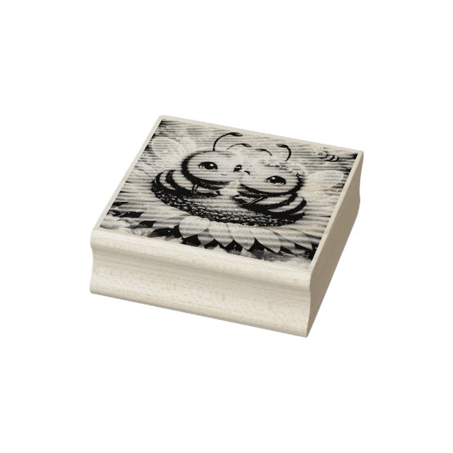 BEE Mine Sunflower Gummistempel (Stempel)