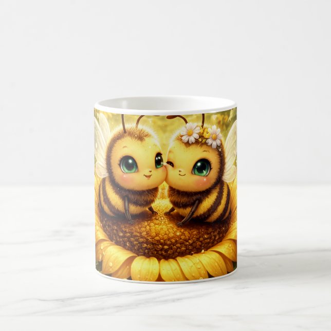 BEE Mine Sunflower Kaffeetasse (Mittel)