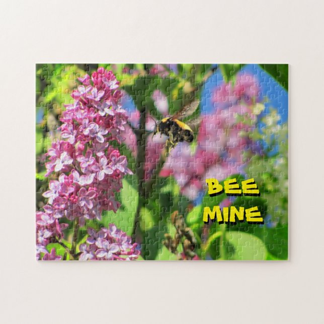 Bee Mine Valenpuzzle Jigsaw Puzzle (Horizontal)