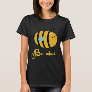 Bee Mine Valenties Day Bees Apparel Girls Boys T-Shirt