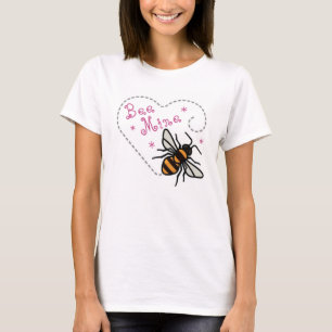 Bee Mine Valentine Heart T-Shirt