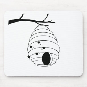 Bee My Honey Sketch Mousepad