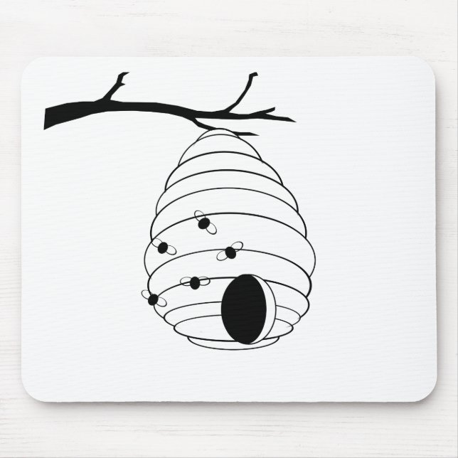 Bee My Honey Sketch Mousepad (Vorne)