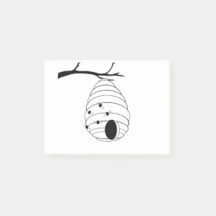 Bee My Honey Skizze Post-it Klebezettel