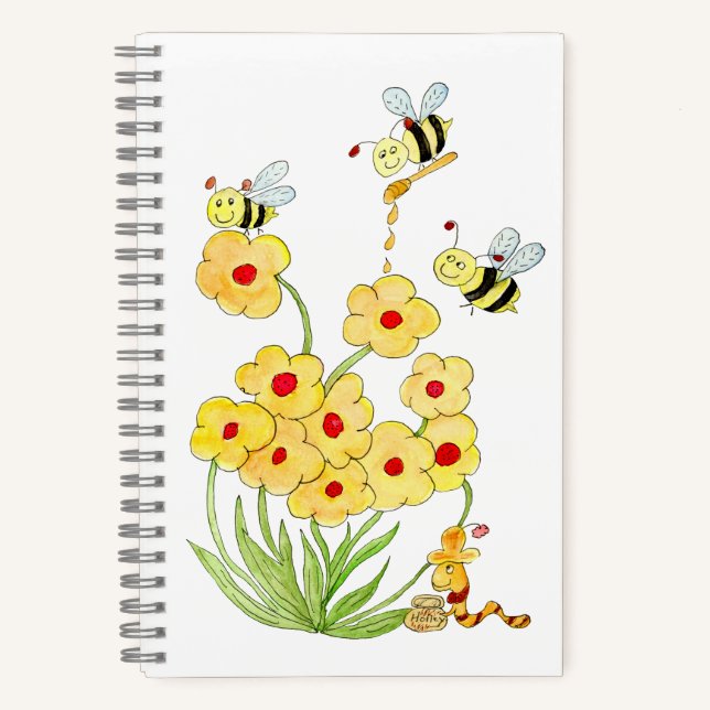 Bee My Little Honey Bee Notizbuch (Vorderseite)