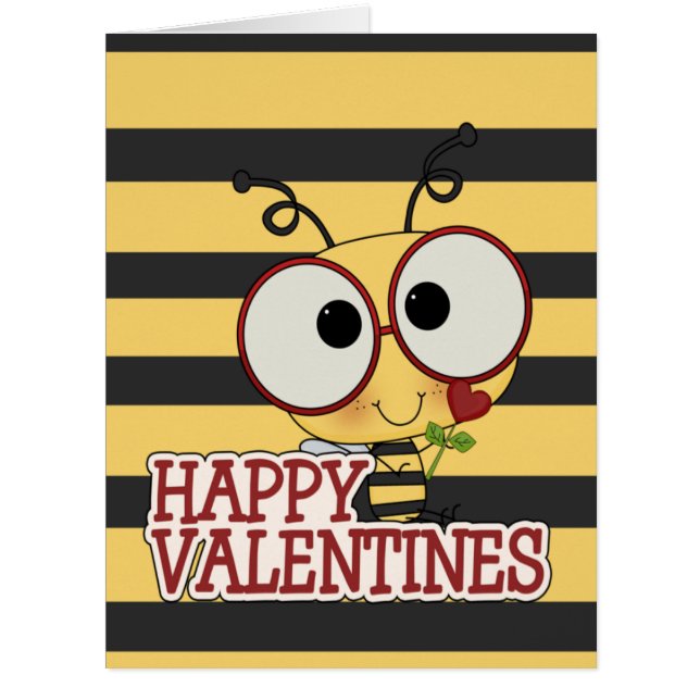 Bee My Valentine (Vorderseite)