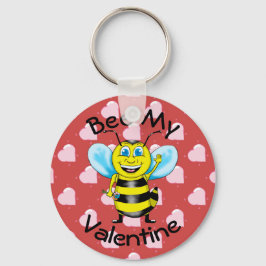 Bee My Valentine Schlüsselanhänger