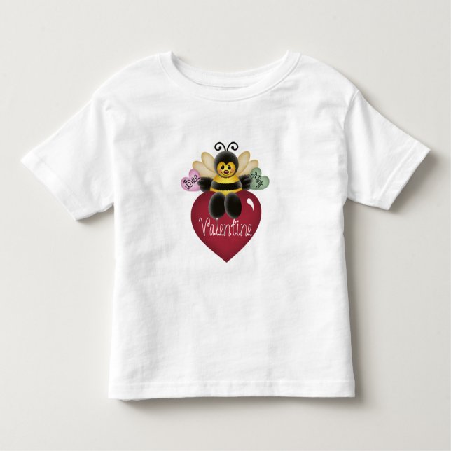Bee My Valentine Tshirts et cadeaux (Devant)