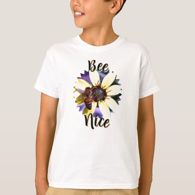 Bee Nice Kids T-Shirt (Vorderseite)