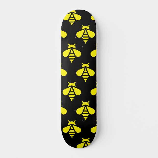 Bee Pattern Skateboard (Vorderseite)