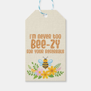 Bee POP BY für Verkäufer, Honey Referrals Geschenkanhänger