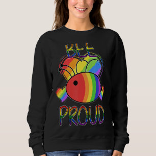 Bee Proud Equality Homosexualität Pride LGB Transg Sweatshirt