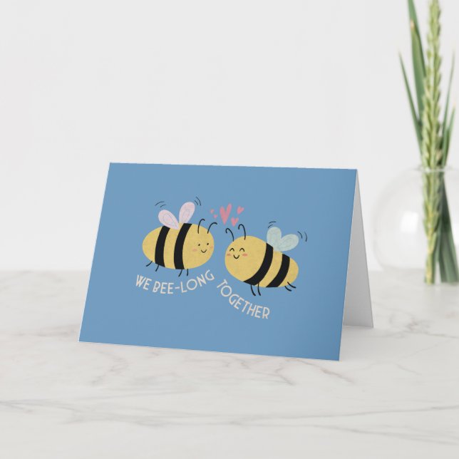 Bee Pun : Nous sommes ensemble depuis longtemps (Devant)
