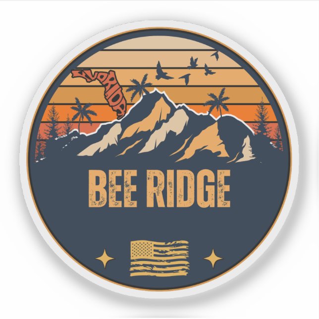 Bee Ridge, Florida Aufkleber (Vorderseite)