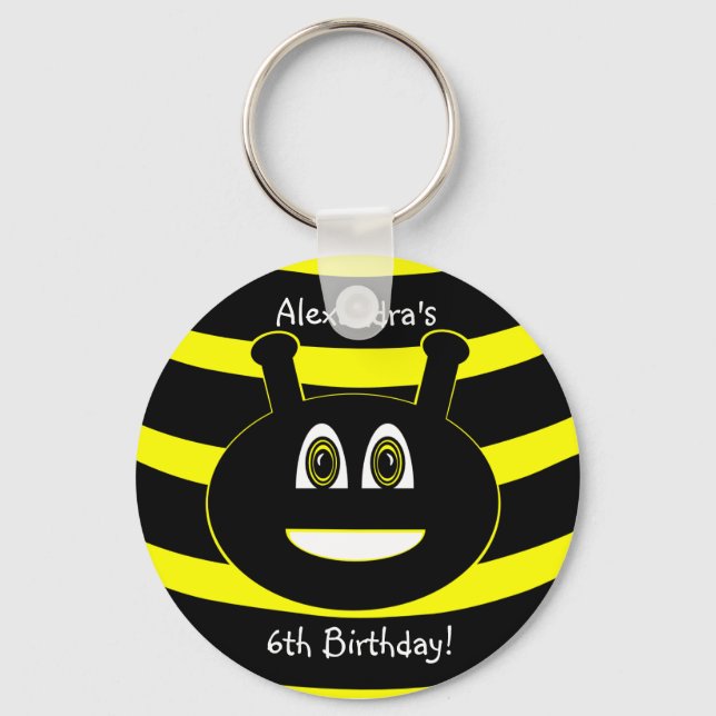 Bee Schlüsselanhänger Gastgeschenke Souvenirs (Vorderseite)