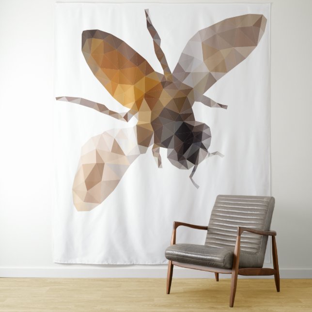 Bee Tapestry Wandteppich (Beispiel)