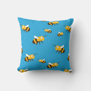 Bee Throw Kissen