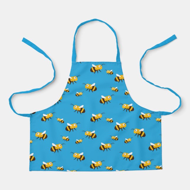 Bee-Überdruck-Schürze Schürze (Vorderseite)