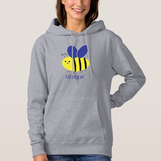 Bee Unique Hoodie (Vorderseite)