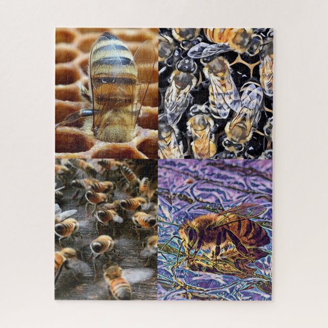 Bee Wall Art Puzzle (Vertikal)