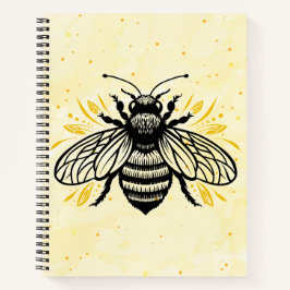 Bee-yond Beautiful Spiral Notebook Notizbuch