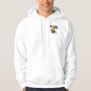 Bee‑yond Müde – Süße müde Biene Wortspiel Hoodie