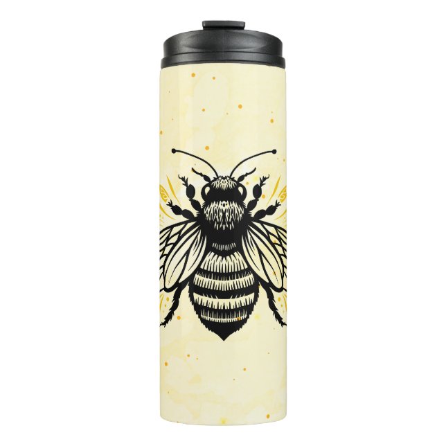 Bee-yond Schöner Thermobecher Thermosbecher (Vorderseite)