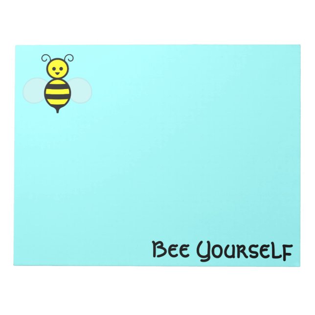 "Bee You yourself"-Editor Notizblock (Vorderseite)