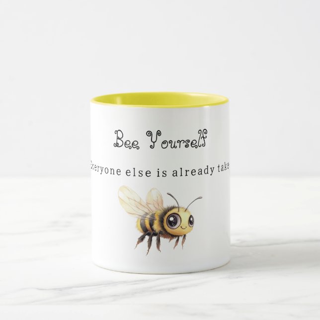 Bee Yourself  Tasse (Zentrum)