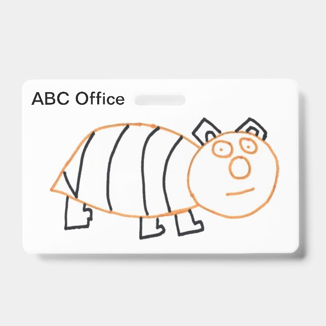 BeeBear Identifikationsabzeichen Ausweis (Vorderseite)