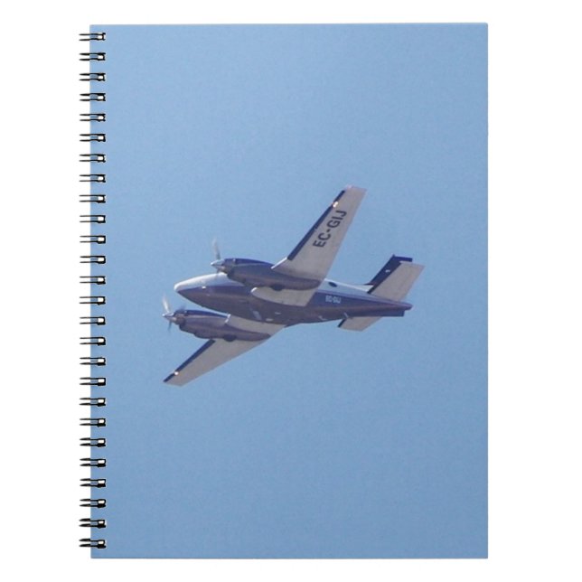 Beech B90 King Air Notizblock (Vorderseite)