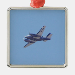 Beech B90 King Air Ornament Aus Metall