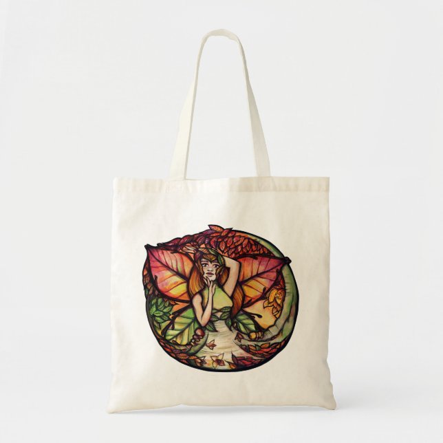 Beech Tree Fairy Nature Lovers Tragetasche (Vorne)