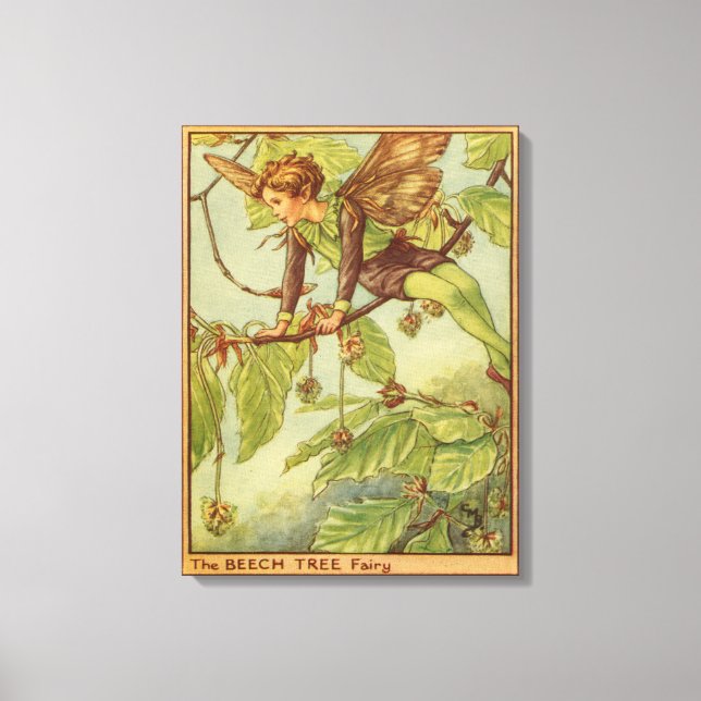 Beech Tree Fairy von Vision Studio Leinwanddruck (Vorderseite)